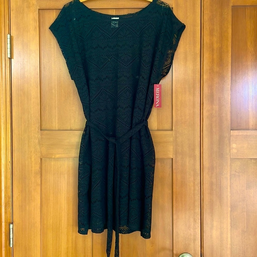 Black Bathing Suit Coverup